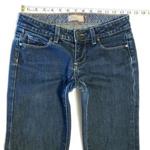 Paige BLUE HEIGHTS Dark Slim Straight Jeans 26
